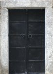metallic door